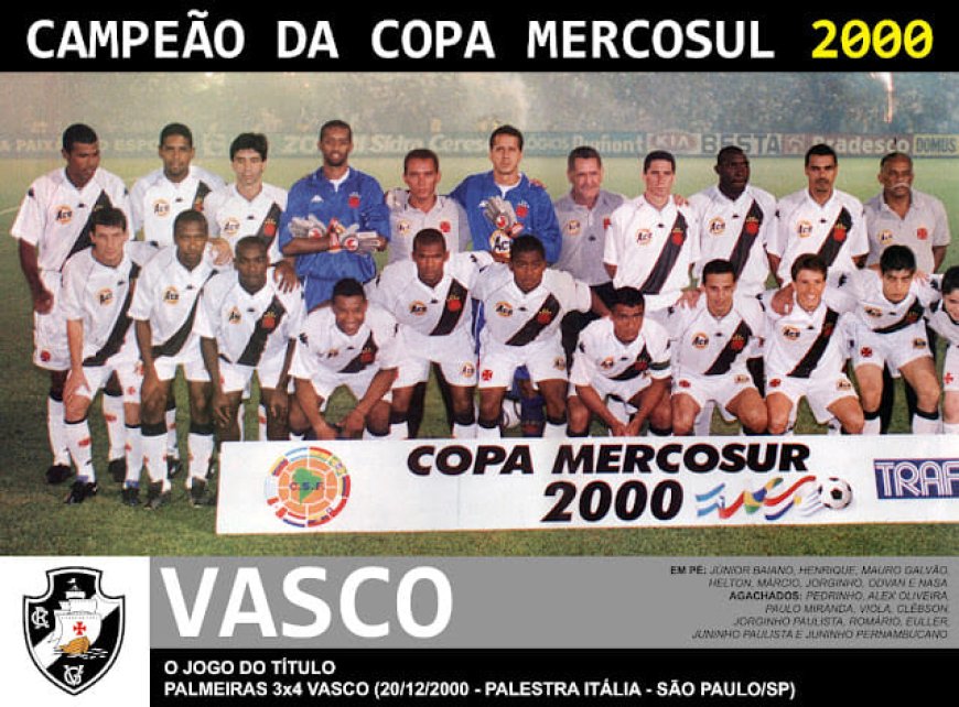 Vasco da Gama 4, História do Futebol 3: A Épica Virada na Copa Mercosul de 2000