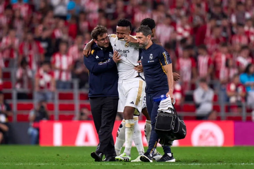 Éder Militão sofre lesão no joelho e preocupa o Real Madrid