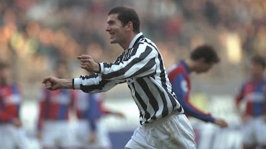 Zidane Jogando na Juventus