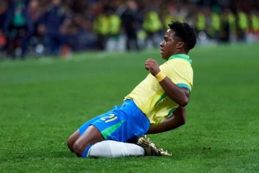 Endrick Brilha Mais uma Vez: Seleção Brasileira Empata com a Espanha em Amistoso