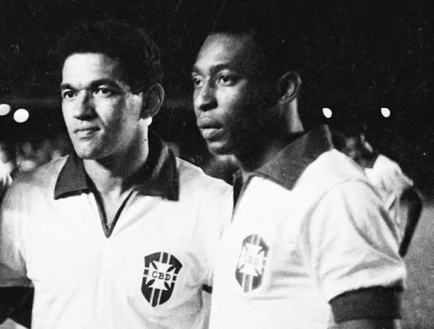 Há 58 anos, Pelé e Garrincha jogavam seu último jogo juntos pela Seleção